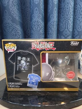 Funko Pop! Yu-Gi-Oh! Blue Eyes Toon Dragon T-Shirt Size XL GameStop Exclusive